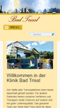 Mobile Screenshot of klinik-bad-trissl.de